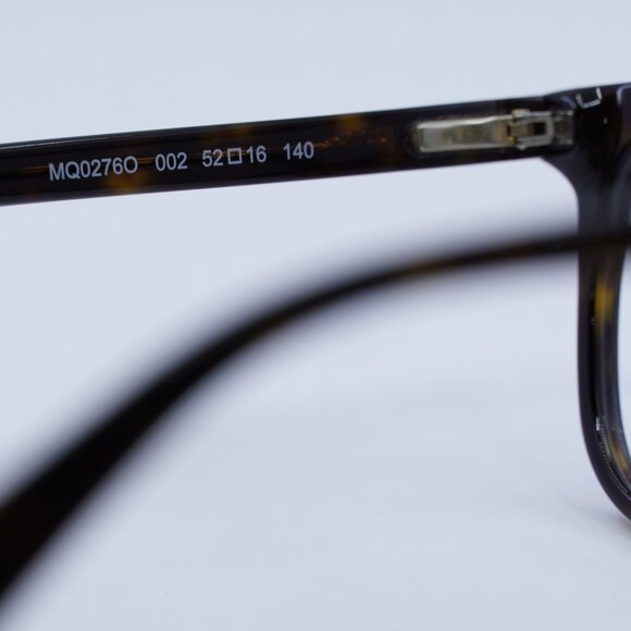McQ by Alexander McQueen MQ0276O 002 Eyeglasses Havana 52mm Square Frame - Picture 10 of 11